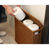 PPバスケット　フタ付トイレットペーパーボックス　38×14×H36　ユティル