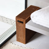 PPバスケット　フタ付トイレットペーパーボックス　38×14×H36　ユティル
