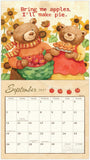 2027 USAカレンダー 壁掛け　Legacy　Bears Calendar　