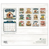 2027 USAカレンダー 壁掛け　Legacy　FARM TO TABLE