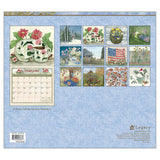 2027 USAカレンダー 壁掛け　Legacy　Garden Path