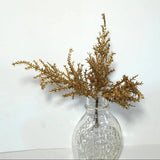 ゴールドシダバンドル 　造花　クリスマス　正月　V23178　アーティフィシャルフラワー