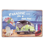 サインプレート　ティンプレート　paradise　Z137