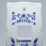 【LA CUISINE キュジーヌ】　スイッチプレート　イブキクラフト　スイッチカバー　コンセントカバー