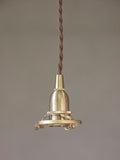 HS1852　ペンダント灯具　30cmE17　ブラウン　３点止め　アクシス