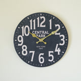 ウォールクロック28.5cm　掛け時計　CENTRAL PARK　ol052564