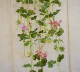 E5879　クローバーハンギング　造花