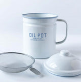 オイルポット　1000ml　ホーロー　アクシス　HS660