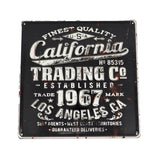 デザインボードメタル　California　ブラック  ＃153627　サインプレート