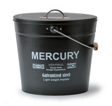 MERCURY　オーバルバケツ　ふた付きバケツ　マーキュリー 収納缶