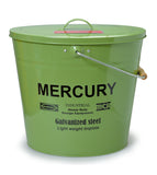 MERCURY　オーバルバケツ　ふた付きバケツ　マーキュリー 収納缶