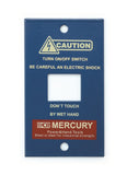 MERCURY　マーキュリースイッチプレート　1口　スイッチカバー